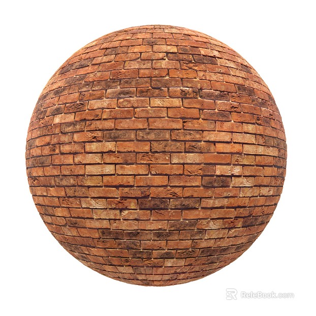 Brick wall PBR texture