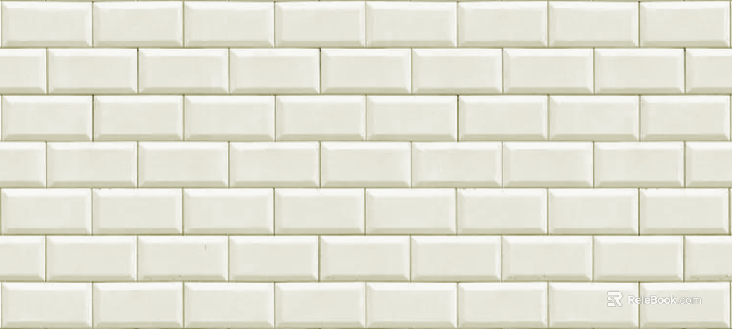 Off-white strip tile kitchen and bathroom wall tile texture