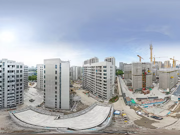 HDR City Panorama texture (ID:ffach999303)