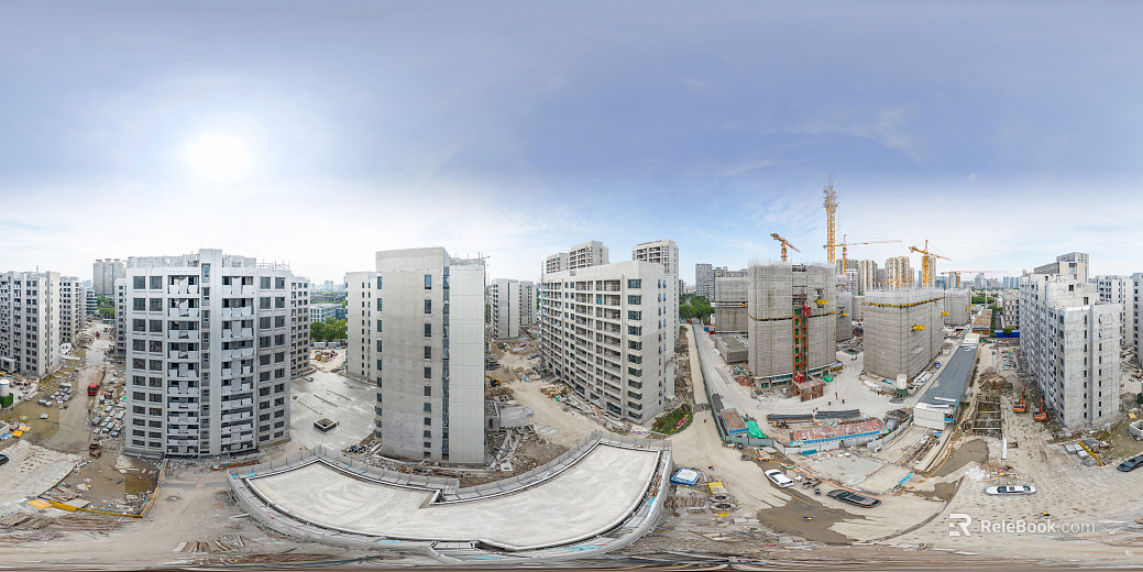 HDR City Panorama texture