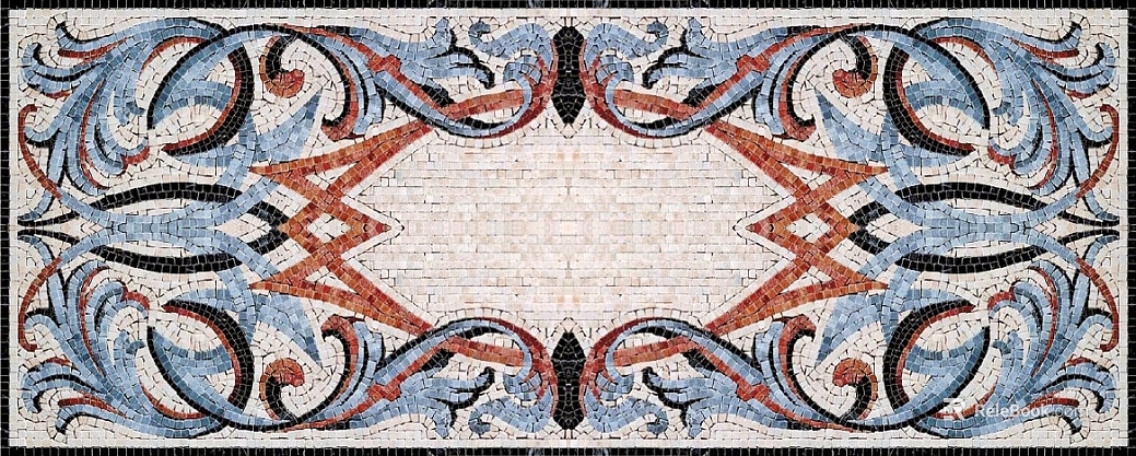 Retro Style Mosaic Wall Decoration texture