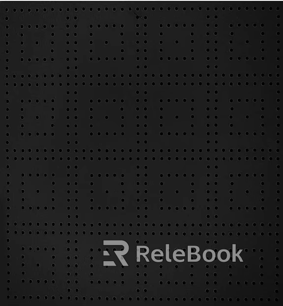 Perforated plate texture