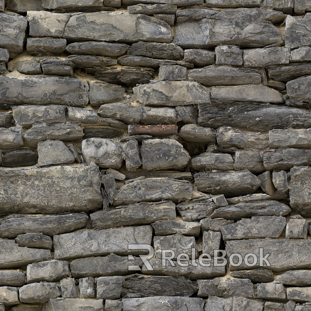 A clean, neatly arranged stone brick wall, showcasing uniform rectangular blocks in shades of gray and beige, evoking a sense of strength and stability.