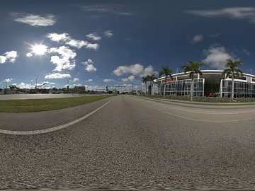 Outdoor City Road Daytime HDR texture (ID:ffabg21401)