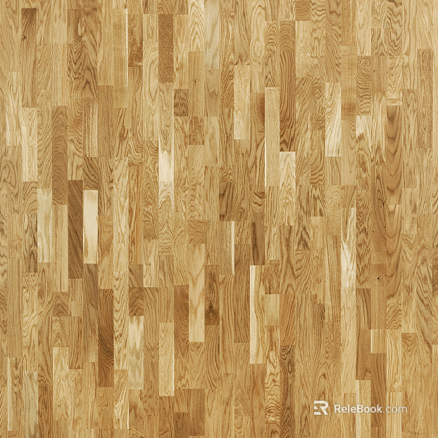 Wood floor, yellow wood grain, broken texture