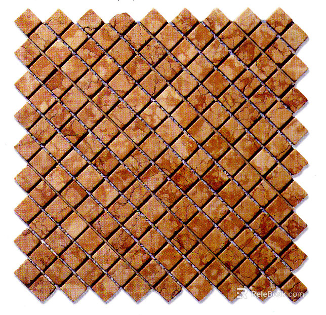 Mosaic Ceramic Map texture