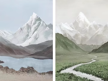 landscape painting texture (ID:ffagg34525)