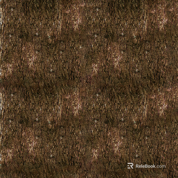 New Chinese brown Bark texture