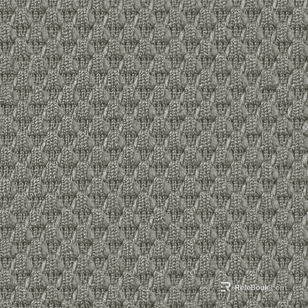 Gray Green Knitted Fabric Soft Fabric texture
