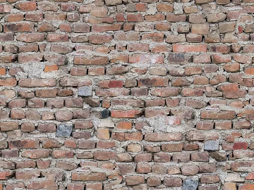 Aging and old red brick wall outdoor wall brick texture (ID:ffach079023)