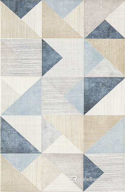 geometric carpet texture