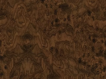Wood grain black walnut tumor 3d model