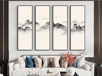 landscape painting texture (ID:ffajg26914)