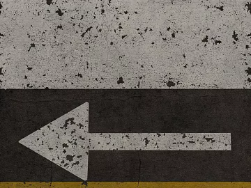 Grey yellow cement ground guide mark texture (ID:ffaeh062796)