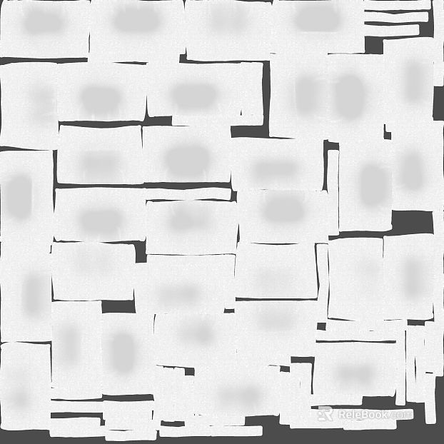 White cement brick wall decoration brick texture