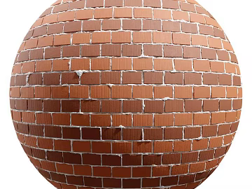 Brick wall PBR texture (ID:ffach713164)