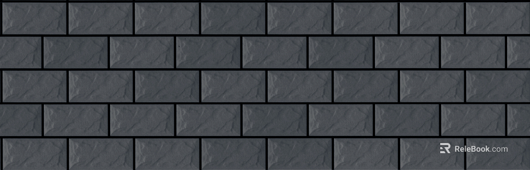 Brick wall gray exterior wall tile seam texture