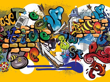 Graffiti texture (ID:ffaef1825)