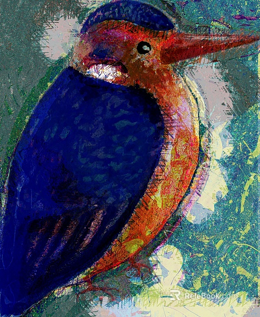Animal painting texture