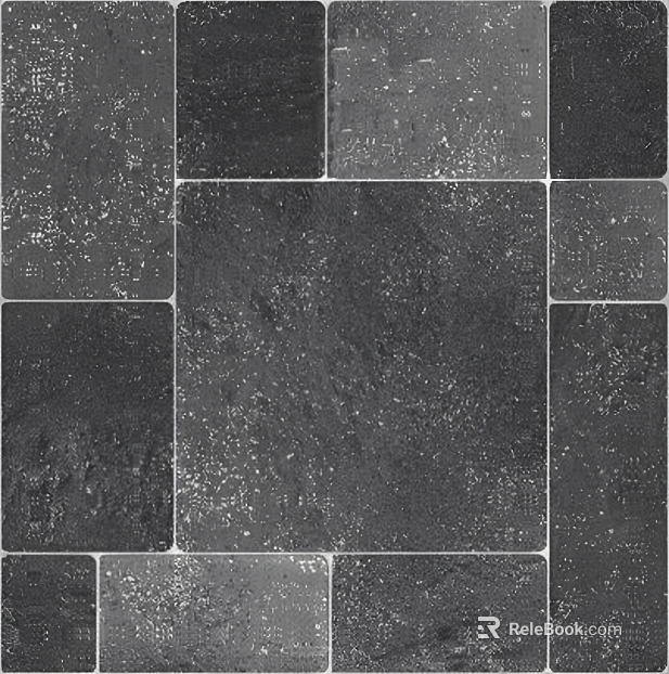 Dark gray mosaic mosaic kitchen wall ground texture