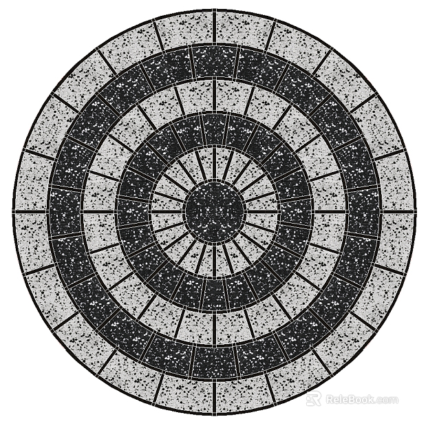 Black and White Bump texture