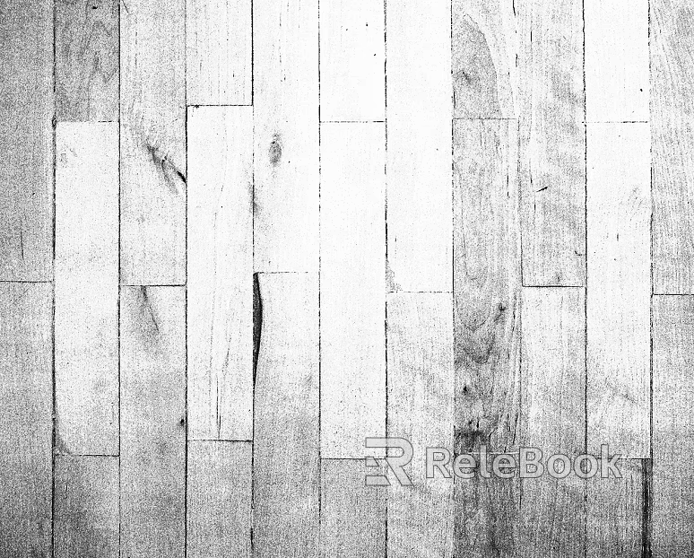 Black and white wood floor texture
