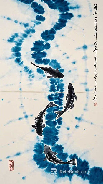 minority tie-dye art texture