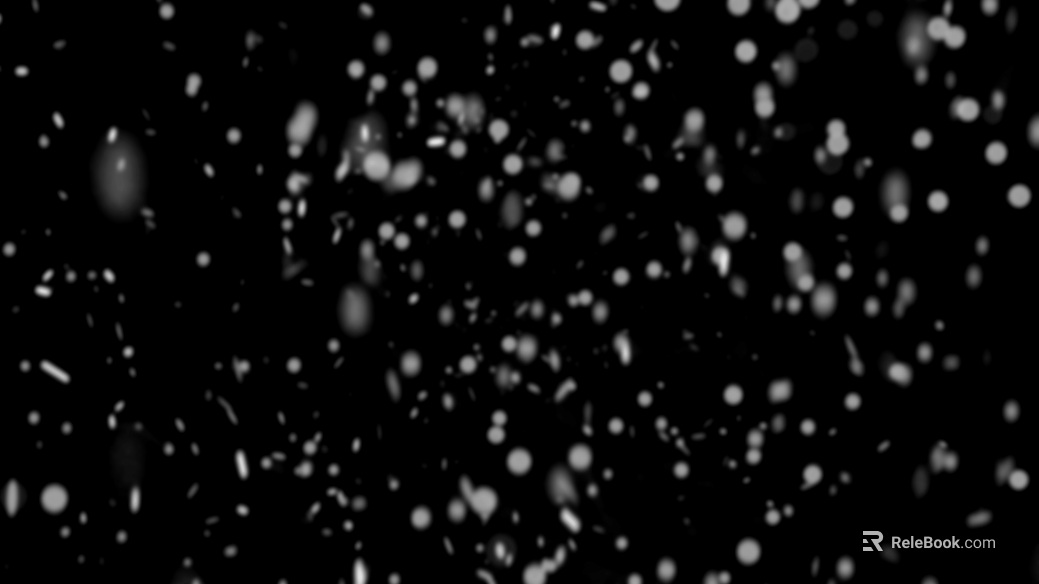 Snowy Snowflake Weather Highlight Mask texture