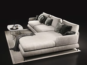 Light gray modern fabric sofa living room texture (ID:ffaeh796096)