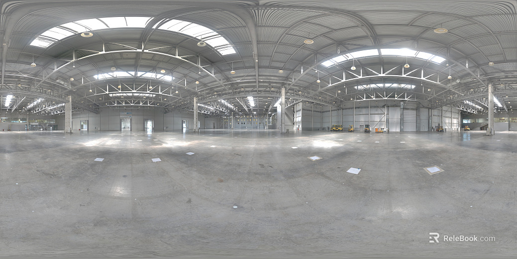 Industrial Plant Indoor Daytime HDR texture