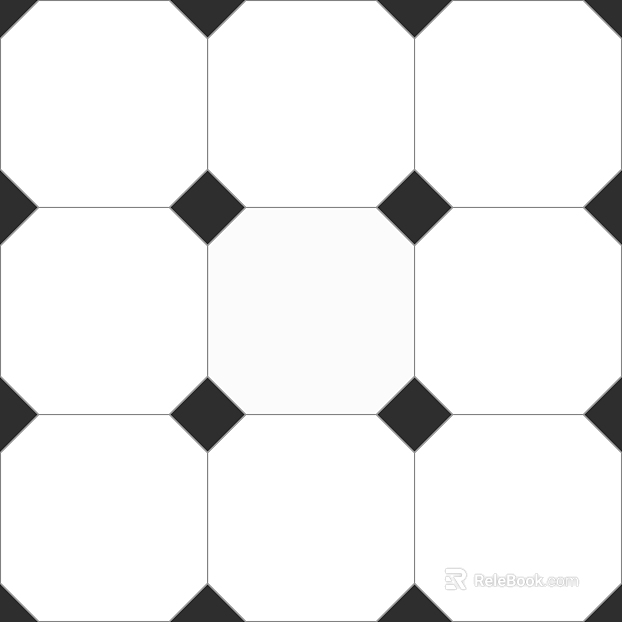 Tile Tile Black and White texture