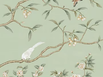 Floral and animal motifs texture (ID:ffaeh995864)