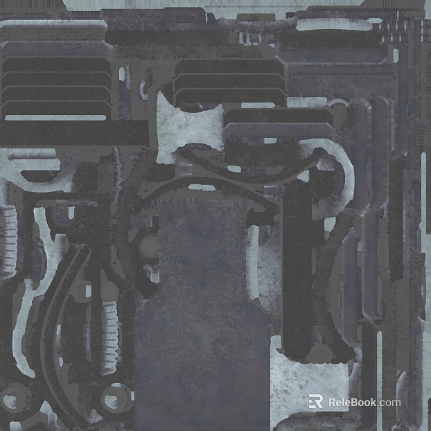 dark gray industrial wind metal machinery panel texture