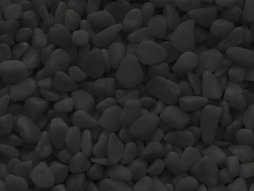 Dark gray cobblestone courtyard landscaping stone texture (ID:ffaeh825732)