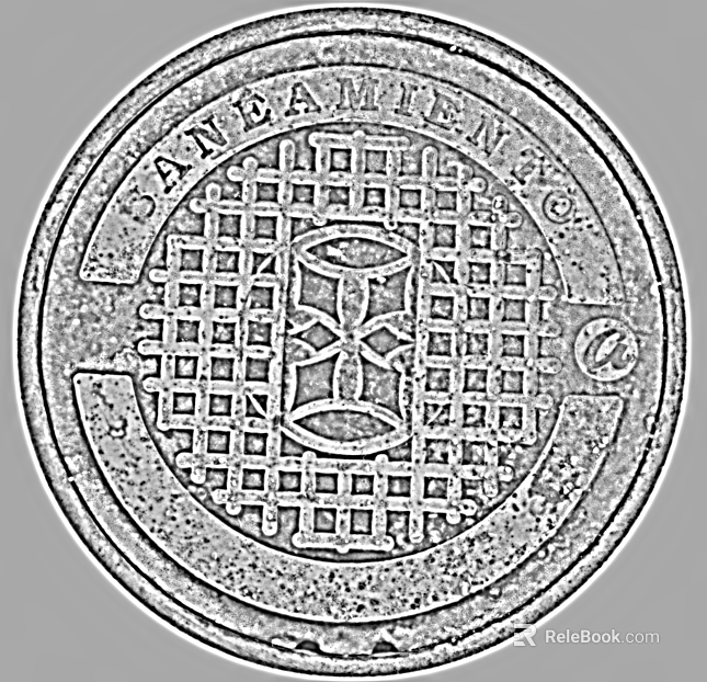manhole cover texture