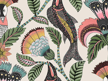 animal and plant pattern texture (ID:ffabg81685)