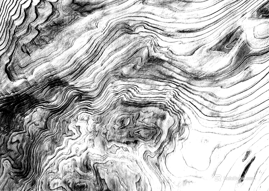 Black and White Bump texture