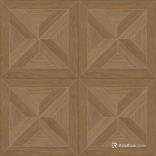 Pastoral style splicing wood grain brick texture