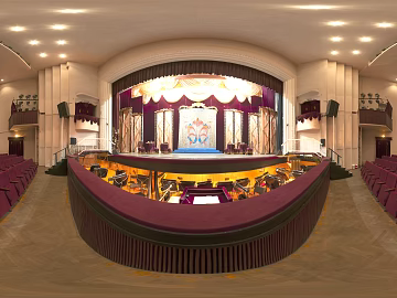 Indoor Music Hall HDR texture (ID:ffach286366)
