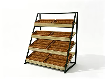 Light brown woven basket shelf shop display texture (ID:ffaeh785136)