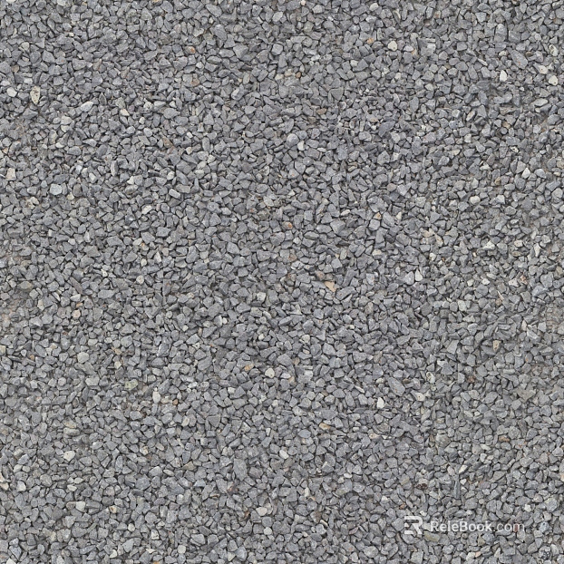 Ground gravel texture