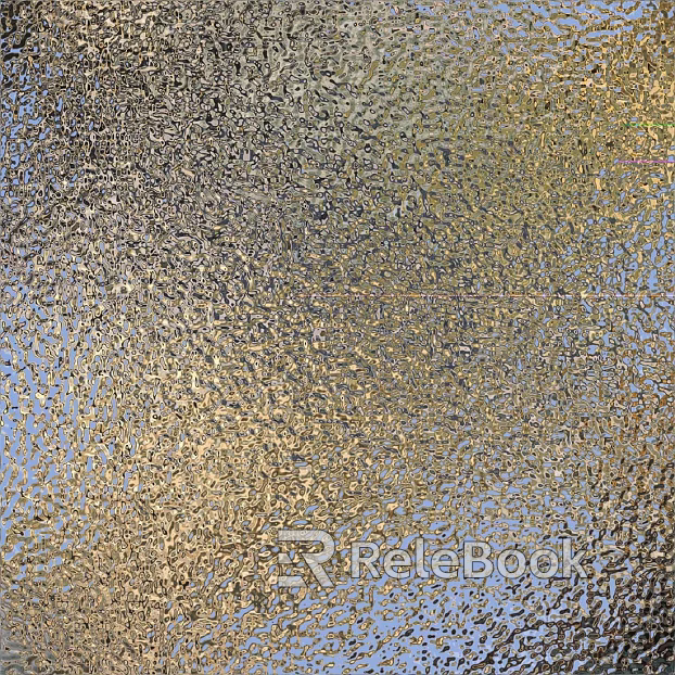 water corrugated metal texture