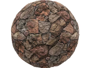 Culture Stone PBR texture (ID:ffach250044)