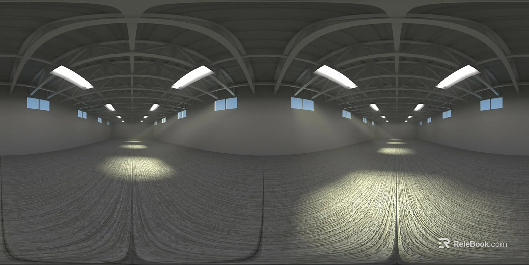 Indoor Clean Parking HDR texture