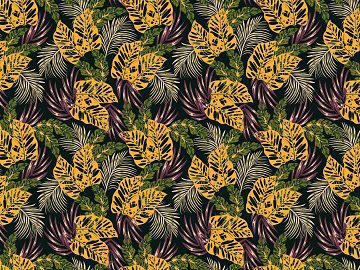 Even grain European palm plantain plant branches and leaves background texture (ID:ffach162206)