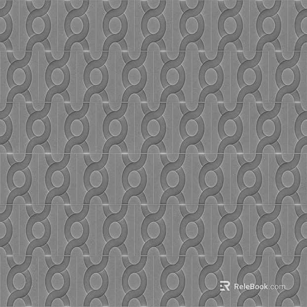 Grey Art Brick Wall Decorative Brick texture