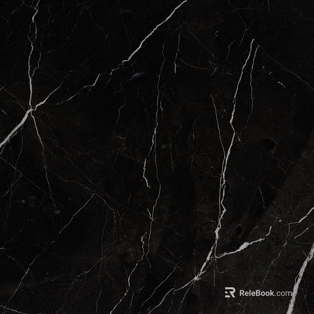 Black black and white root rock plate with mesh pattern marble texture