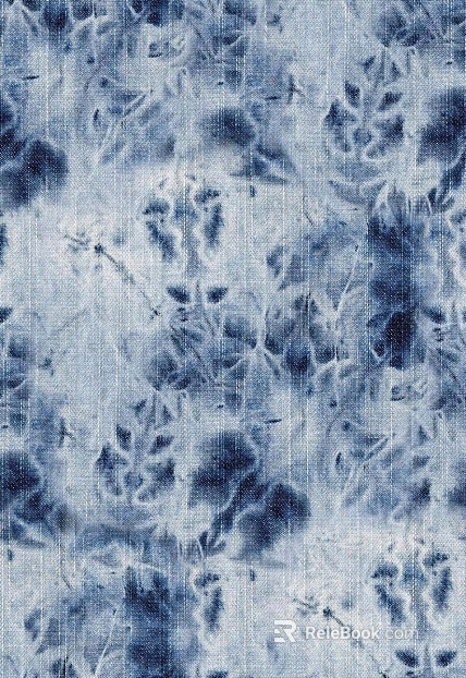 Tie-dyed denim texture