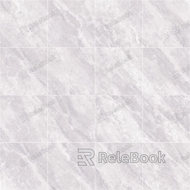 A plain, smooth white tile with subtle grey veining, evoking a sense of minimalistic elegance and modern simplicity. Perfect for a clean, serene aesthetic in any space.