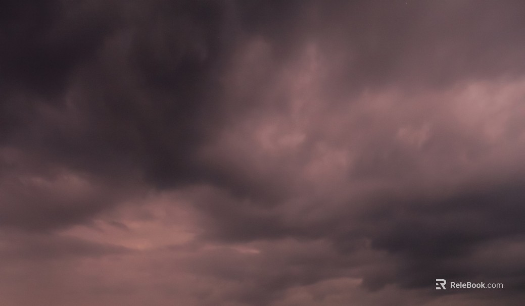 Dark dark clouds, cloudy sky, storm disaster coming texture